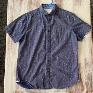 Denim & Flower Men's Casual Button Down Shirt M